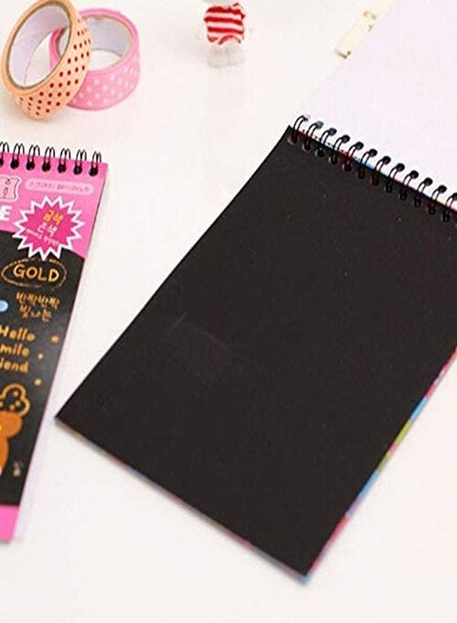 رويالز هدية تذكارية مميزة لعيد ميلاد الأطفال، مجموعة من 3 دفاتر رسم وخدش للأطفال، هدايا مثالية لحفلات الأطفال - Image 4